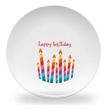 plate - my design - birthday candles