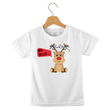 short sleeve t-shirt christmas oh deer