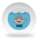 plate - my design - swimming shark