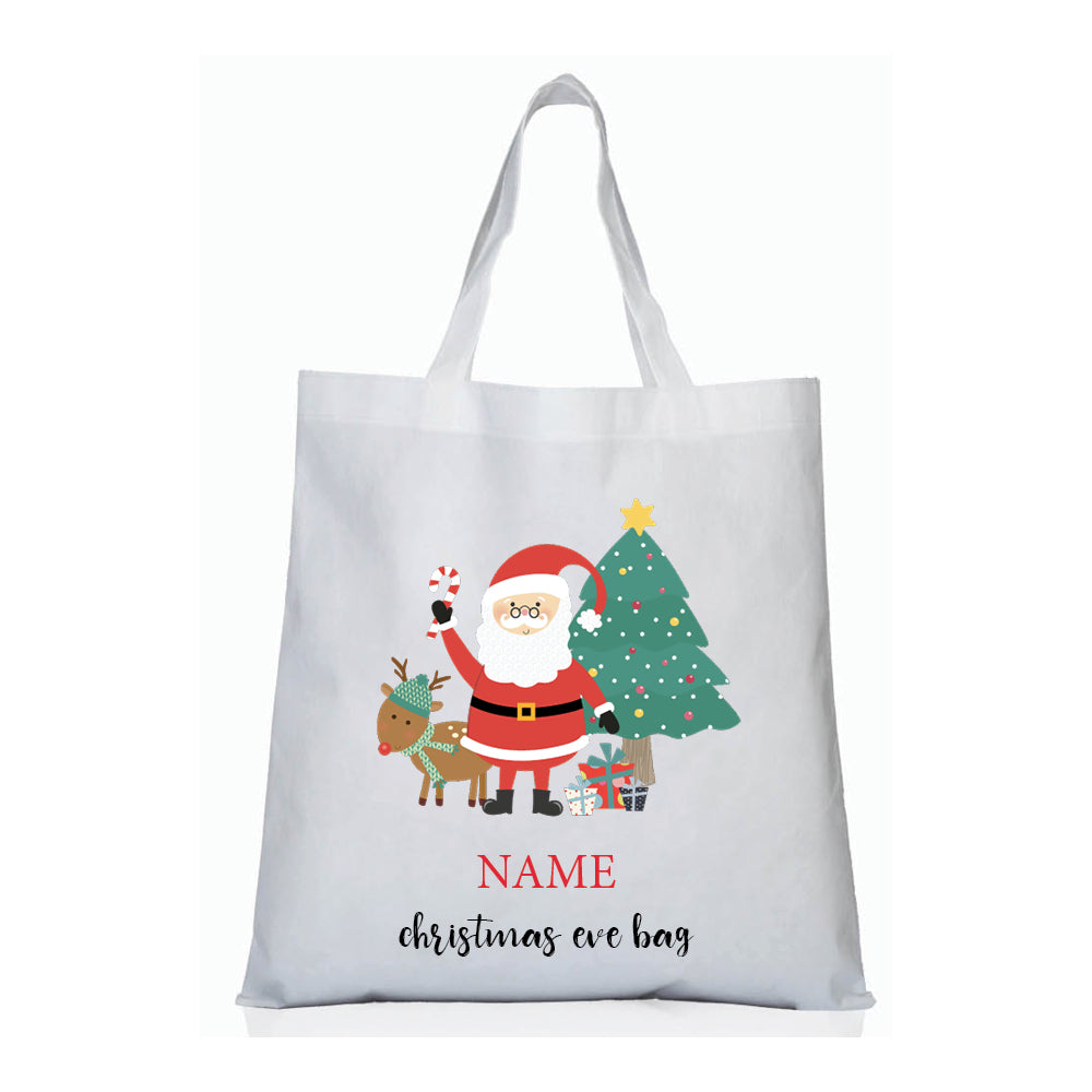 Christmas tote best sale